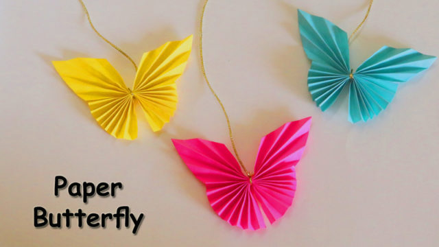 Paper Butterfly : Easy Paper Crafts for Kids