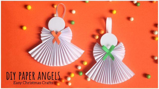 Paper Angel – Christmas Craft  Little Crafties