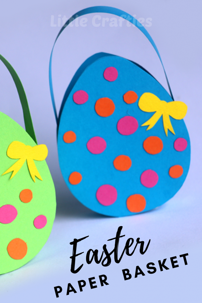 DIY Easter Egg Basket - Little Crafties