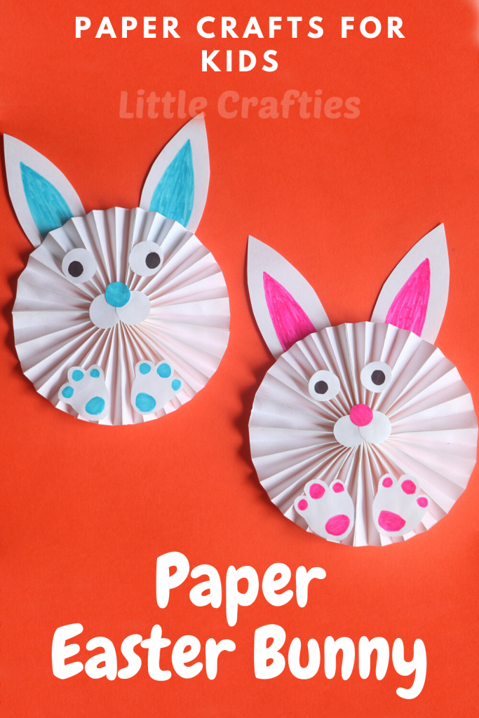 DIY Paper Easter Bunny - Little Crafties