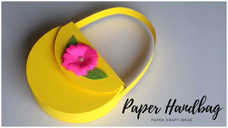 How to make a paper purse (money bag) – Paper craft world