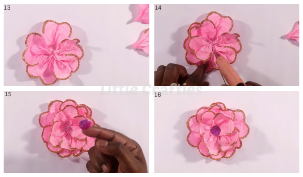 Paper Flower Decorations - Little Crafties