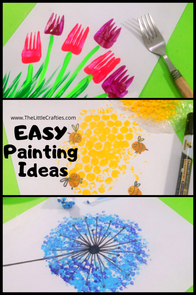 10 Easy Painting Ideas for Kids - Little Crafties