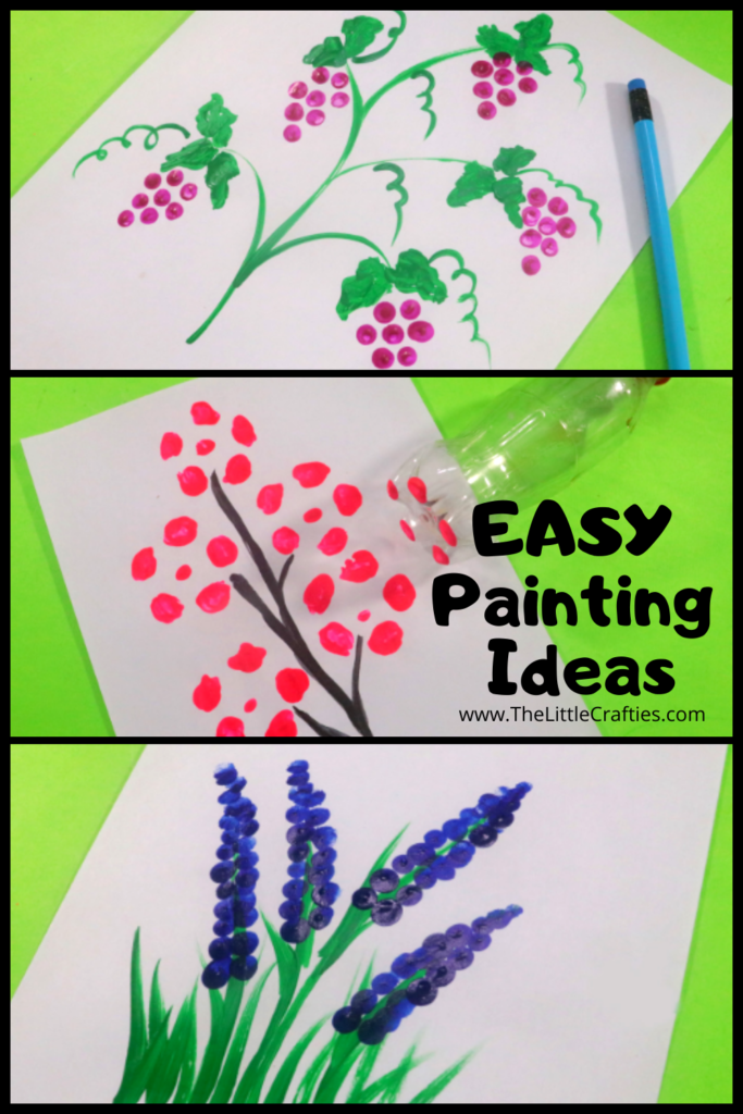 10 Easy Painting Ideas for Kids - Little Crafties