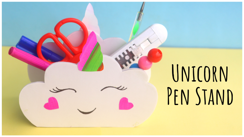 Pen Holder Craft, How to Make Pen Stand